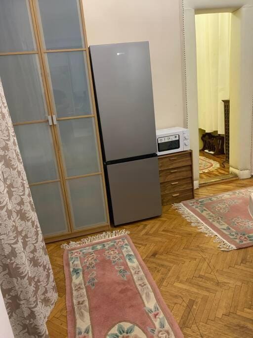 Kitchen or kitchenette, wardrobe