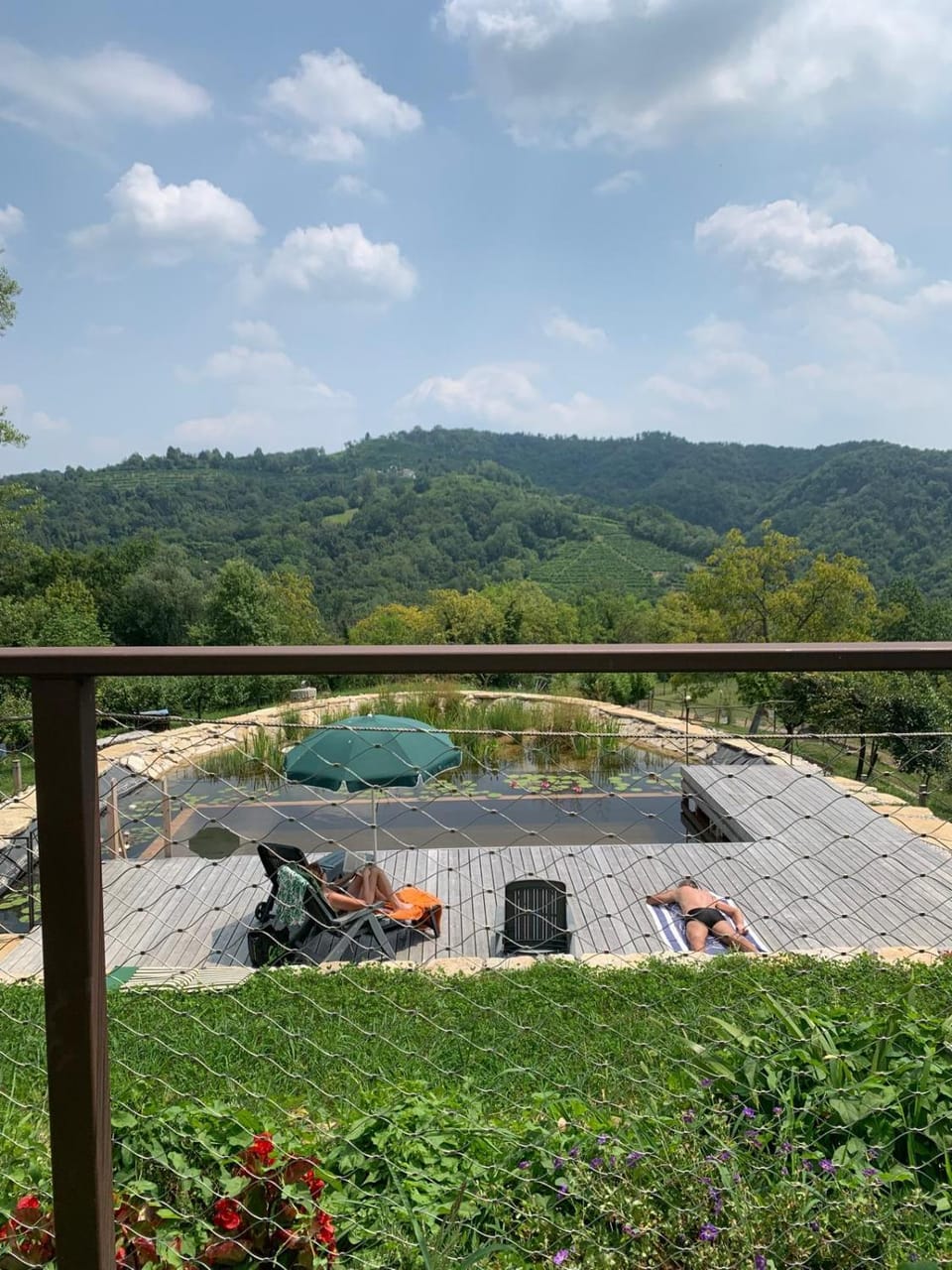 Natural landscape, Mountain view, Pool view, Swimming pool