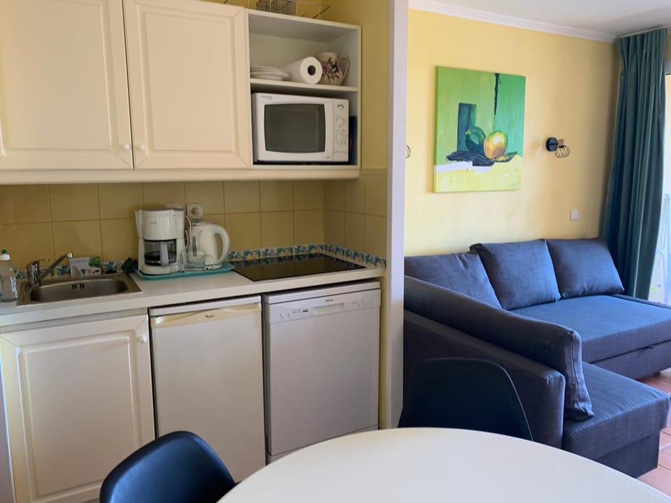 Coffee/tea facilities, Kitchen or kitchenette, minibar, stove
