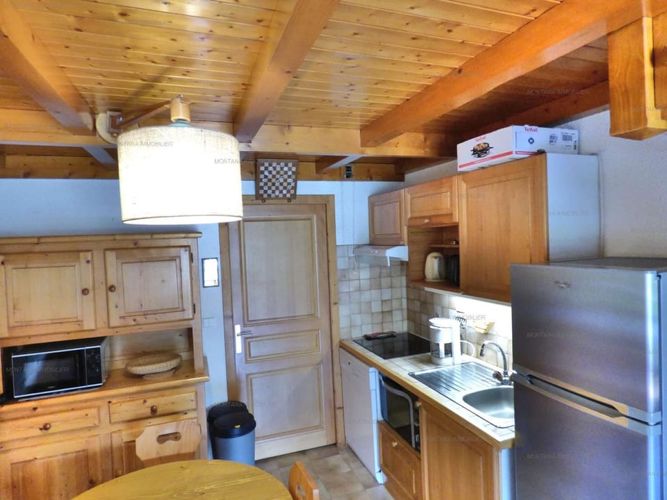 Bel Appartement T2+Mezzanine 40m² Centre Le Grand-Bornand - FR-1-458-180 Apartment in Le Grand-Bornand