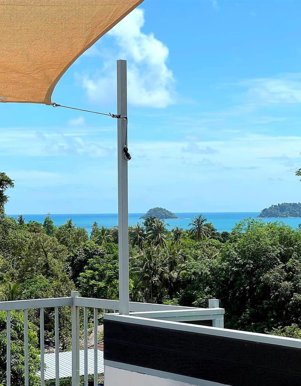 Day, Natural landscape, View (from property/room), Balcony/Terrace, Mountain view, Sea view