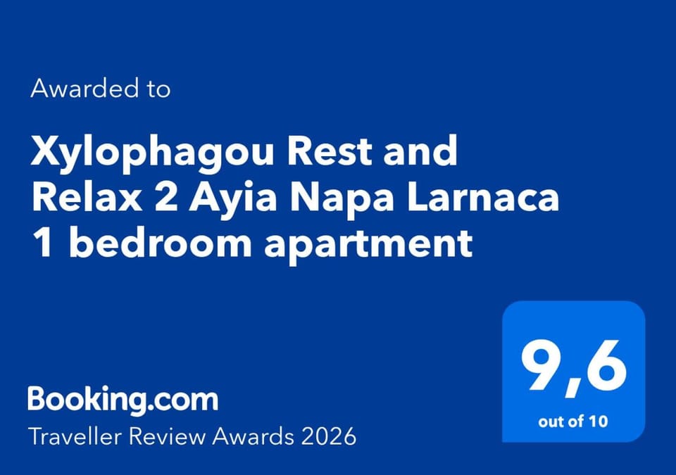Xylophagou Rest and Relax 2 Ayia Napa Larnaca 1 bedroom apartment Apartment in Famagusta District