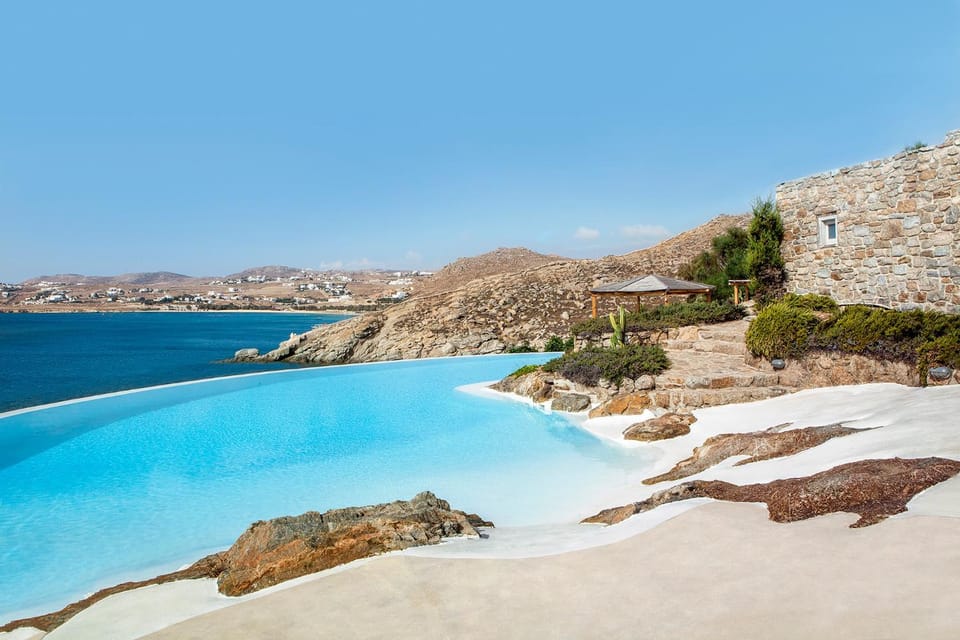 Nearby landmark, Day, Natural landscape, Beach, Mountain view, Pool view, Sea view, Swimming pool, Swimming pool