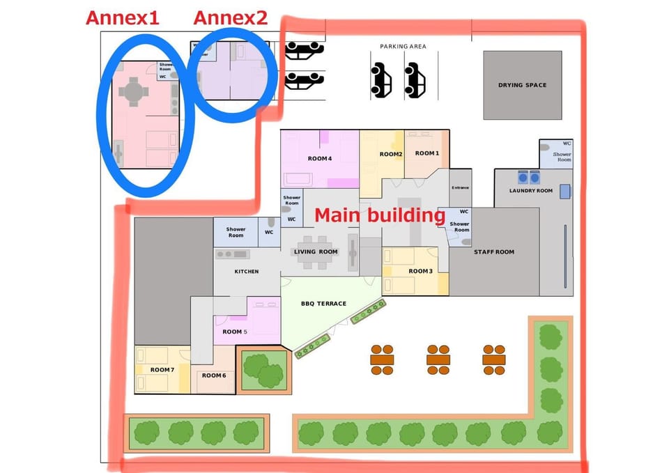 Property building, Floor plan