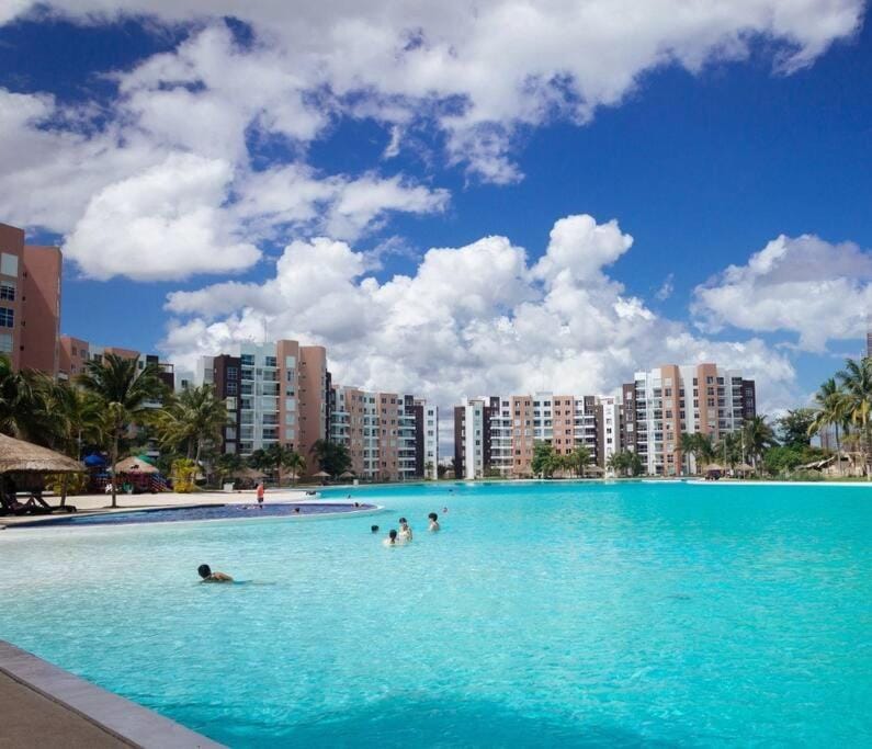 DR02 Departamento Moderno con Vista a la Laguna en Dream Lagoons Apartment in Cancun