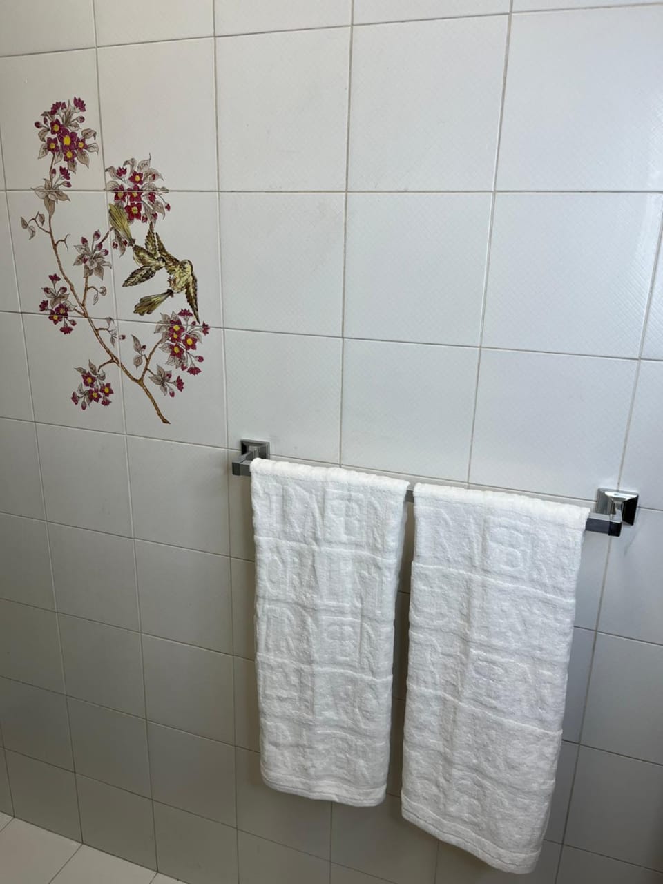 Bathroom, towels