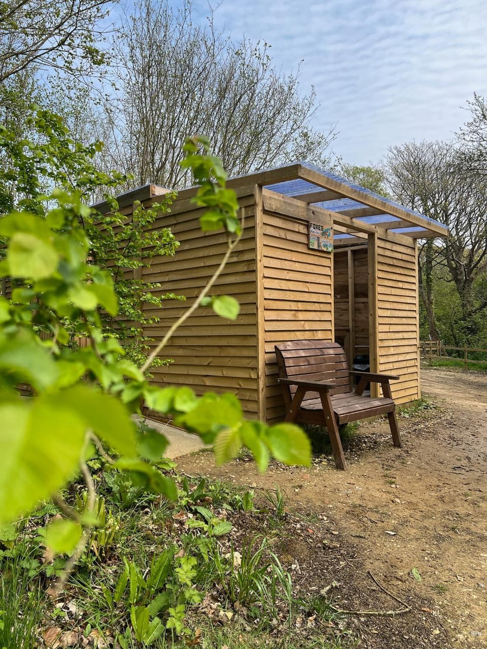 Camp Corve Luxury tent in England