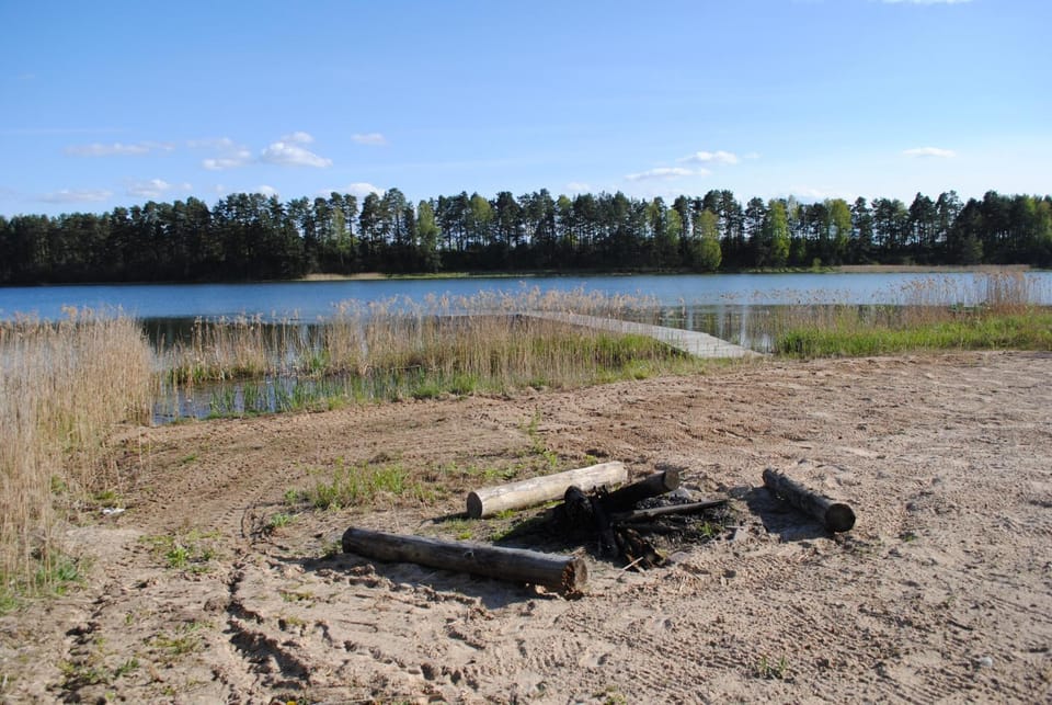 Spring, Day, Natural landscape, Lake view