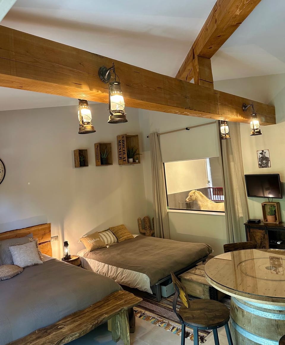 Logement atypique - Chevaux Miniatures Rhéa Horses Apartment in French Riviera