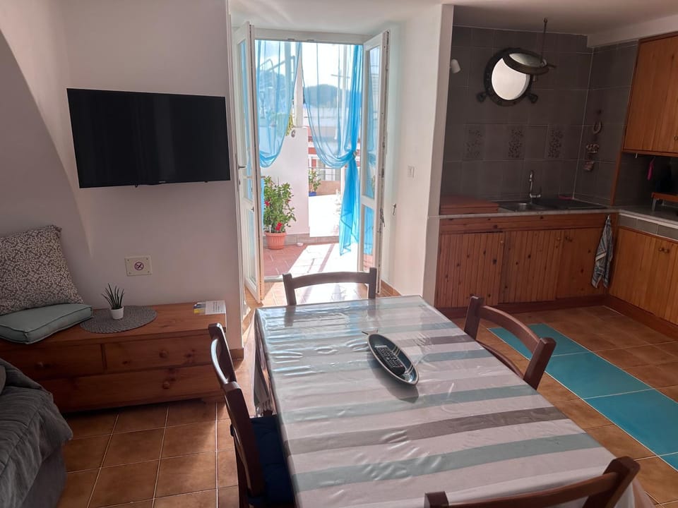 Bed, TV and multimedia, Kitchen or kitchenette, Living room, Dining area
