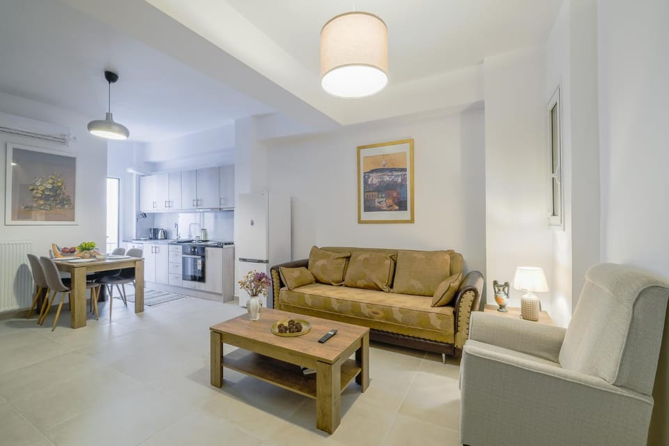 SOKOS Residence, 3' walk from Neos Kosmos Metro Apartment in Athens