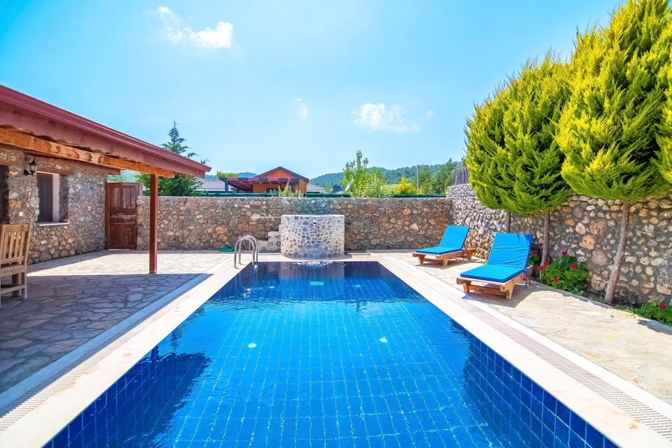 2+1 İç ve dış jakuzili villa Villa in Muğla Province