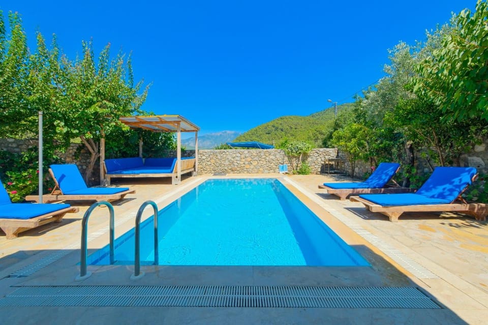 Havuzu Korunaklı Jakuzili Villa Villa in Muğla Province