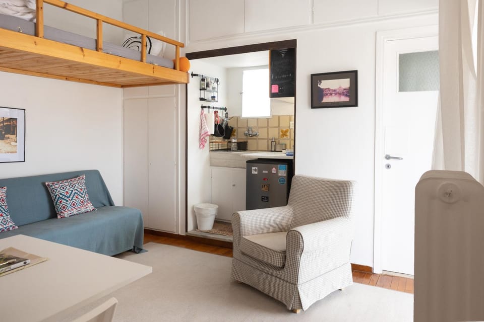 Kitchen or kitchenette, Living room, Photo of the whole room