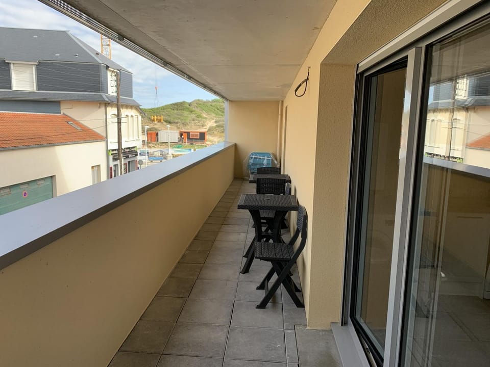 Appartement Neuf Centre-Ville Fort-Mahon-Plage avec Balcon et Parking, Idéal Famille - FR-1-482-114 Apartment in Fort-Mahon-Plage