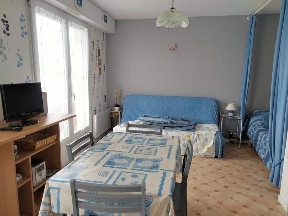 Studio cosy au cœur du Marché Arago, à 400 m de la grande plage, avec balcon et local vélos - FR-1-331-224 Apartment in Les Sables-d'Olonne