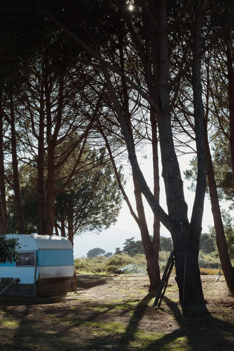 Caravane janis on the beach Campground/ 
RV Resort in Corsica