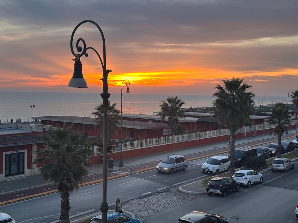 Day, Sea view, Location, Sunset