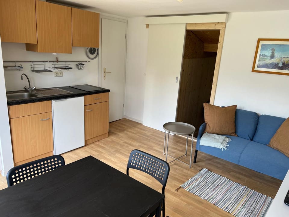 Kitchen or kitchenette, Seating area, Dining area