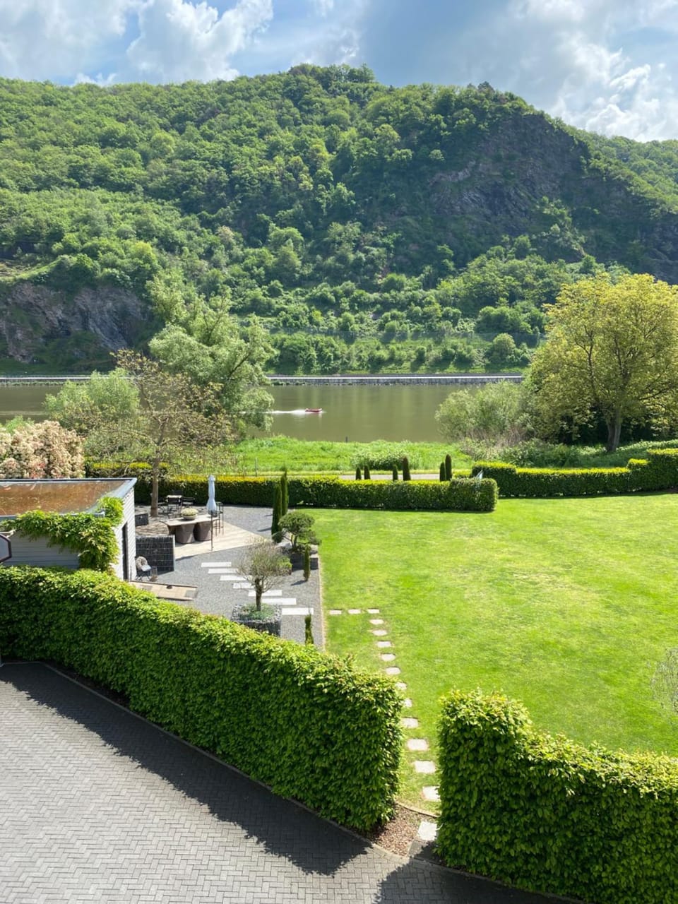 Natural landscape, Garden view, River view