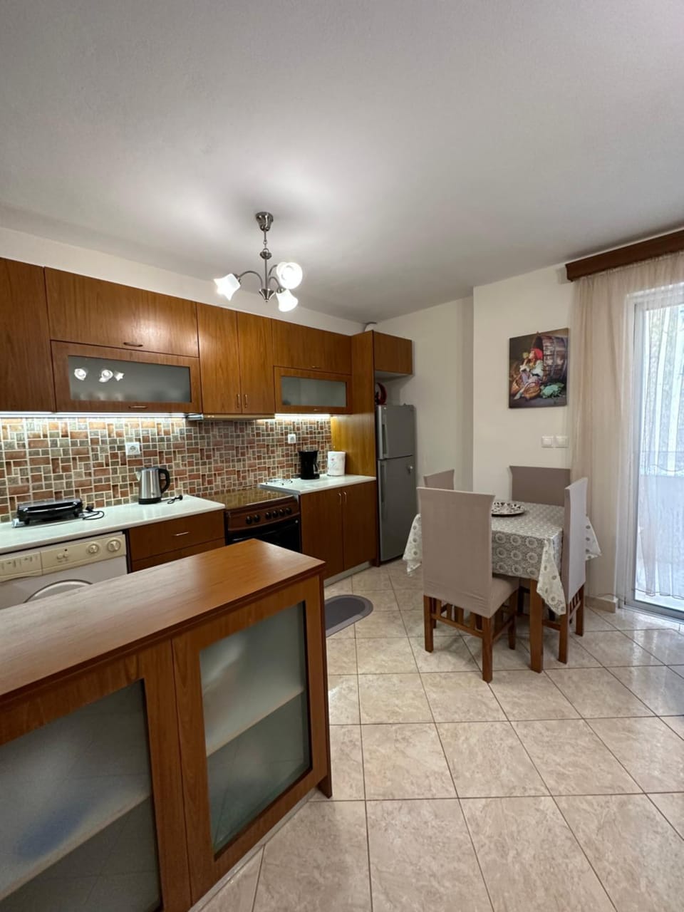 Kitchen or kitchenette, Living room, Dining area, pet friendly