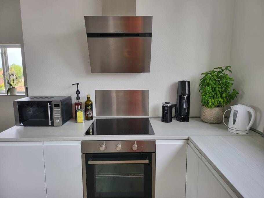 Solrig og moderne villalejlighed tæt på midtbyen Apartment in Aarhus