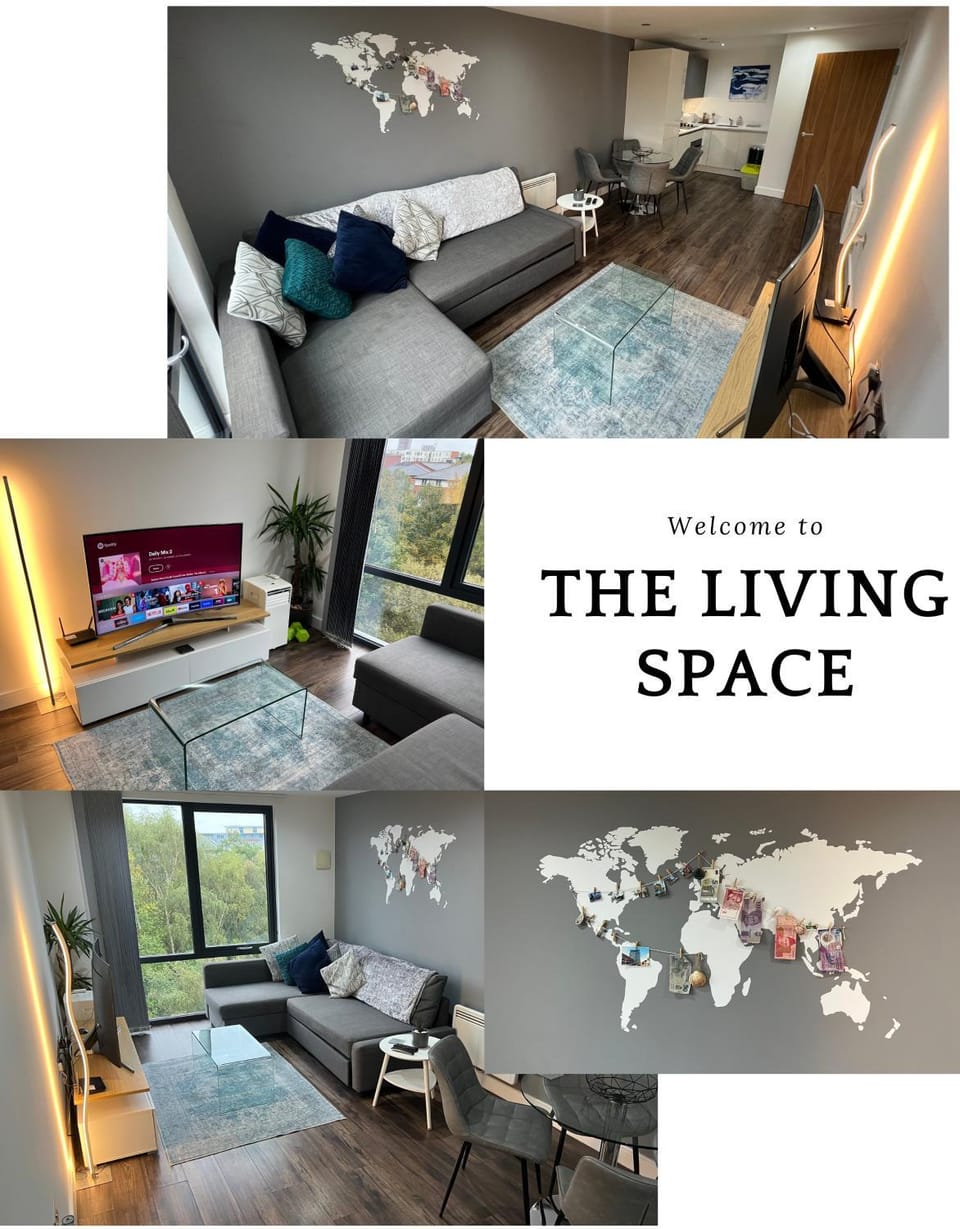 Living room, Bedroom