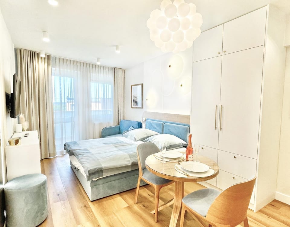 Bed, Living room, Photo of the whole room, Seating area, Bedroom, wardrobe