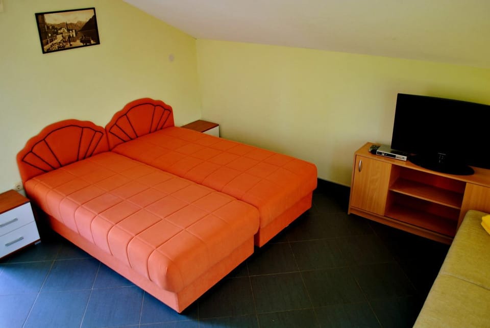 Communal lounge/ TV room, Bed, TV and multimedia, Photo of the whole room, Bedroom