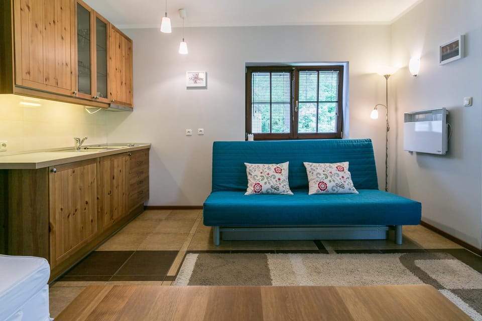 Kitchen or kitchenette, Living room