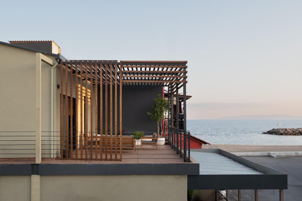 Property building, Beach, Sea view