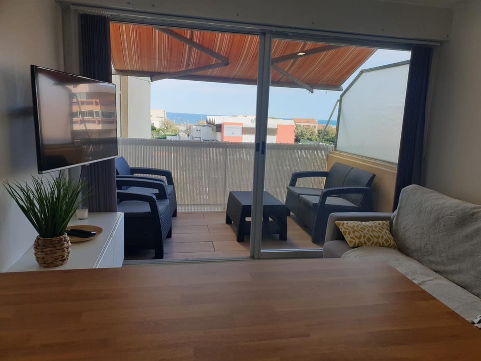 Studio Carnon bord de plage climatisé Apartment in Mauguio