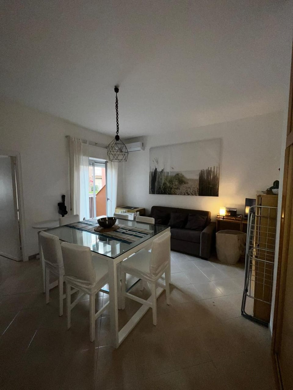 Living room, kitchen