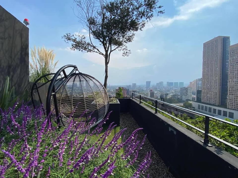 Luxury High-Rise Panoramic Apartment, Polanco 3BD House in Mexico City