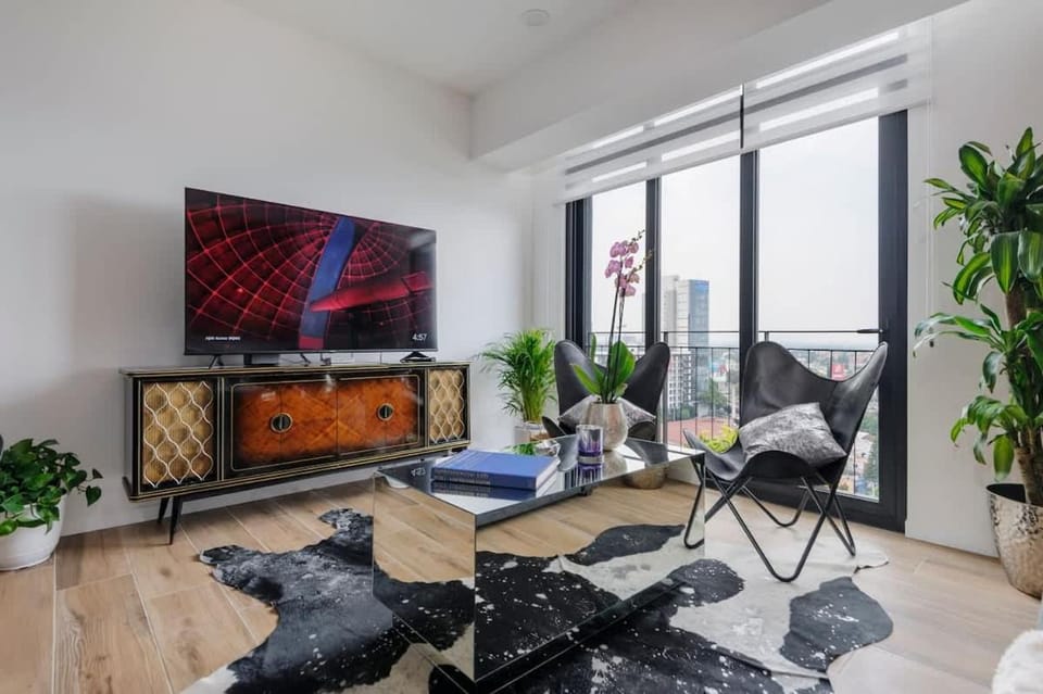 Stunning High-Rise Panoramic Apartment Polanco 3BD Apartment in Mexico City