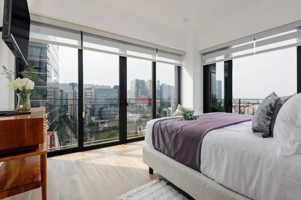 Stunning High-Rise Panoramic Apartment Polanco 3BD Apartment in Mexico City