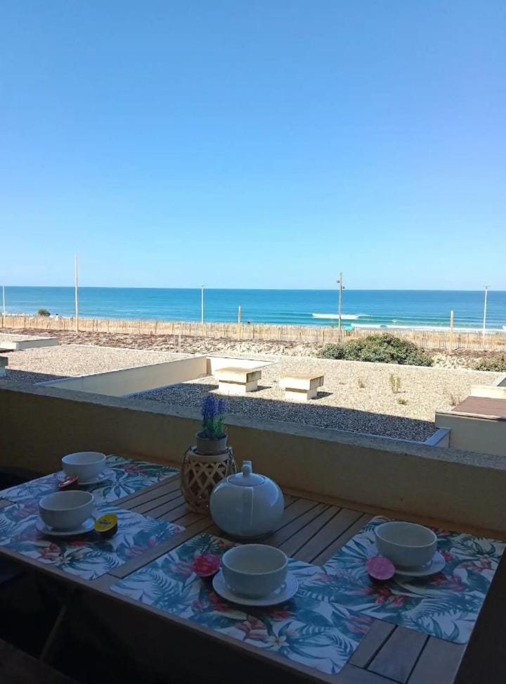L'Océan&Dunes vue à 180° en bord de plage Apartment in Lacanau