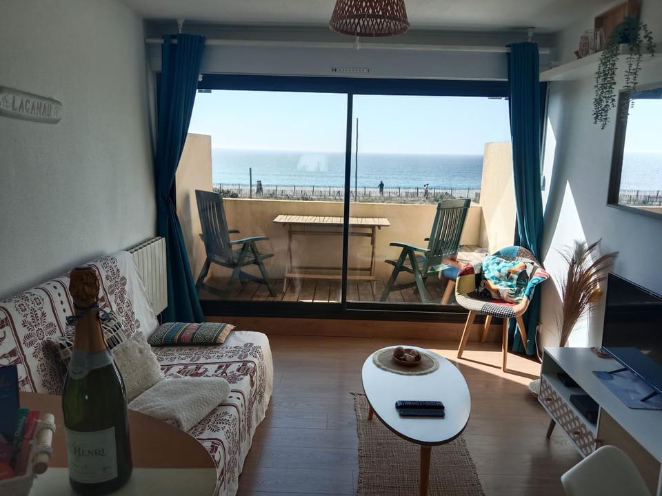 L'Océan&Dunes vue à 180° en bord de plage Apartment in Lacanau