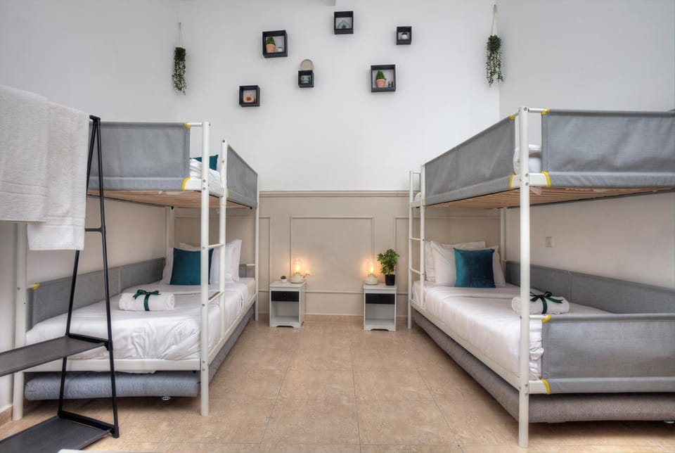Photo of the whole room, Bedroom, bunk bed