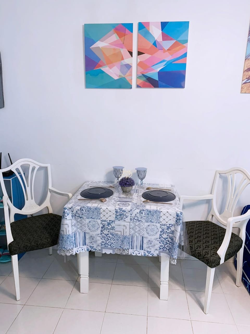 Blue Diamond Staycation beside Enchanted Kingdom in Santa Rosa Laguna Apartment in Santa Rosa