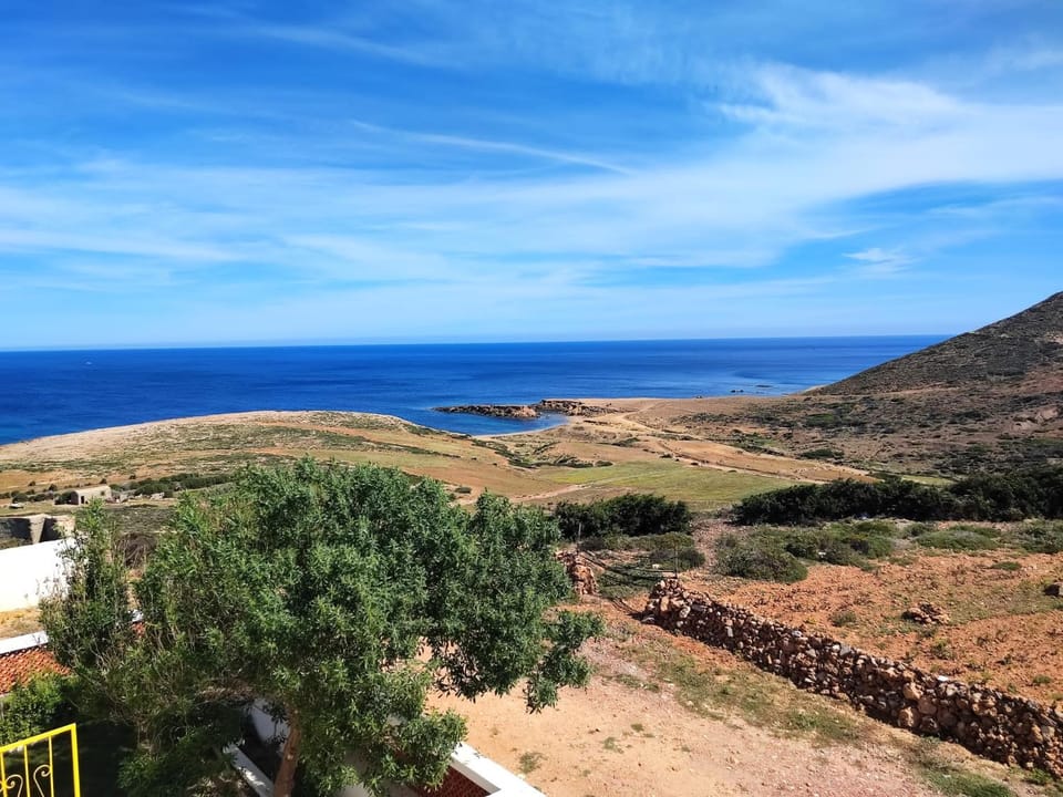 Maison vue mer, île de Zembra et montagne en Tunisie - Elhaouaria House in Tunisia
