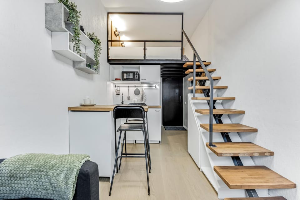 Modern Loft Studio in City Center Apartment in Tallinn