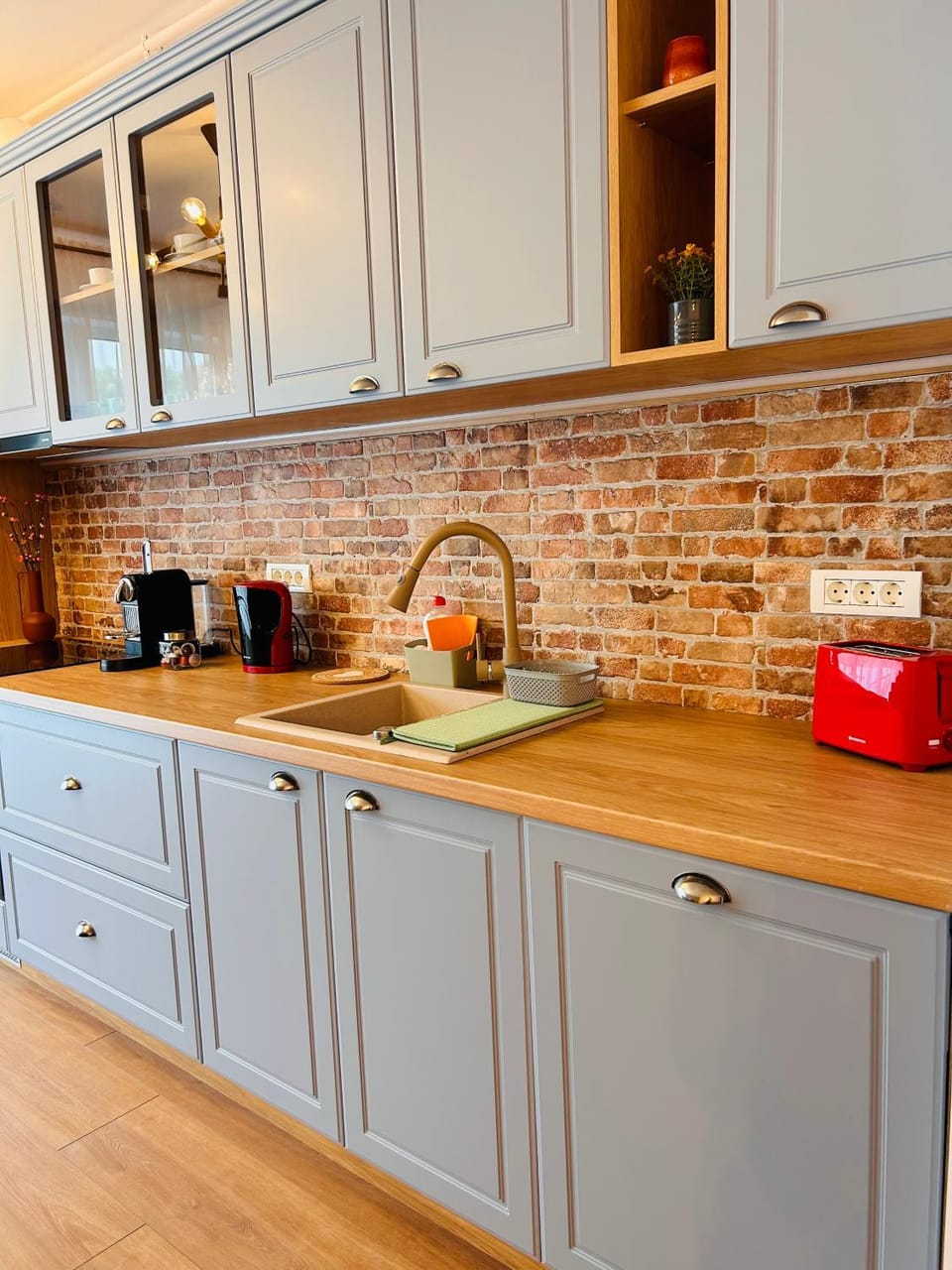 Coffee/tea facilities, Kitchen or kitchenette, toaster