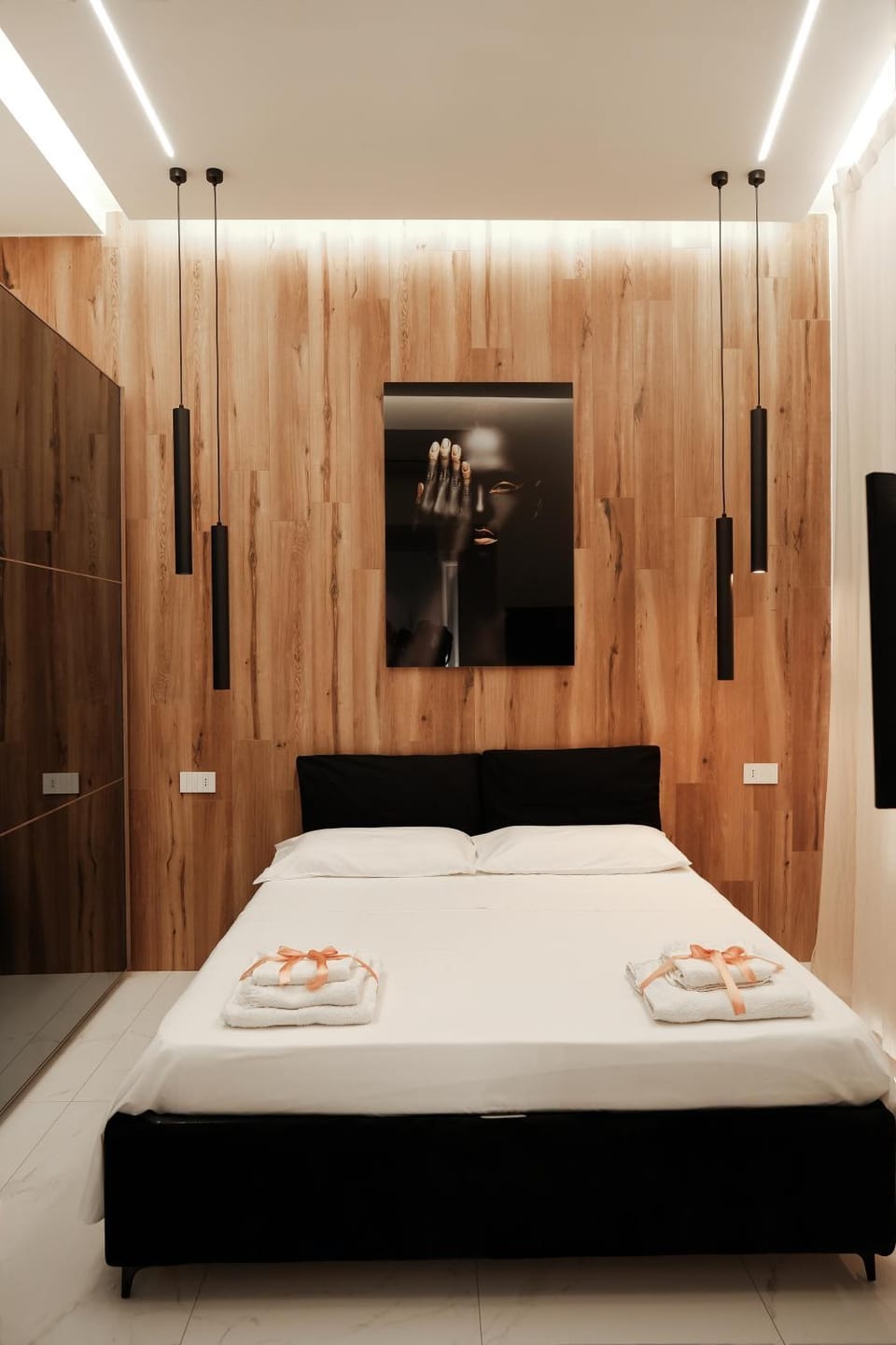 Bed, Photo of the whole room, Bedroom, wardrobe