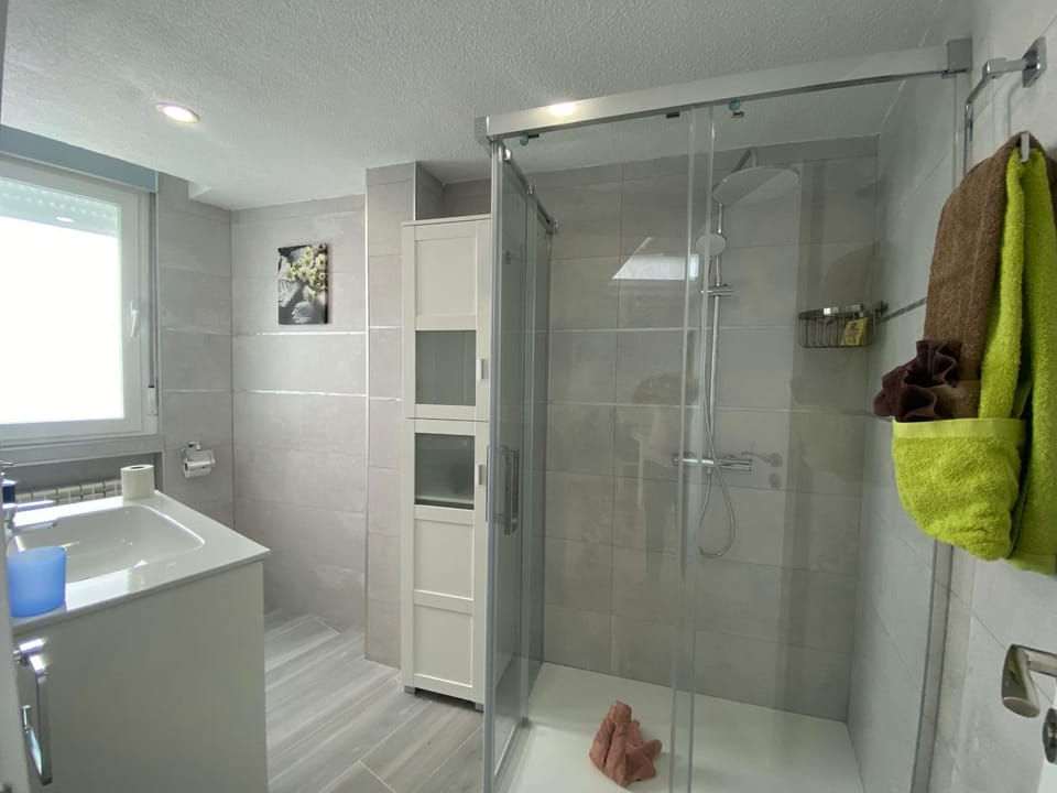 Shower, Bathroom, towels