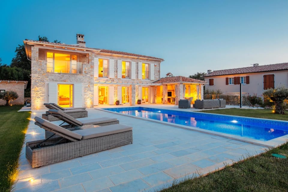 Property building, Patio, Garden, Pool view