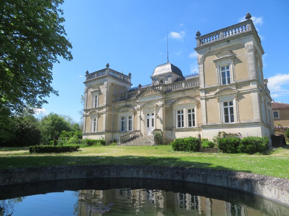 Property building, Garden view