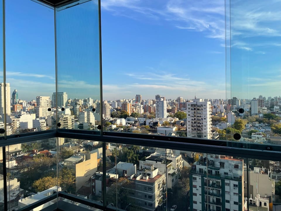 Bird's eye view, Balcony/Terrace, Garden view