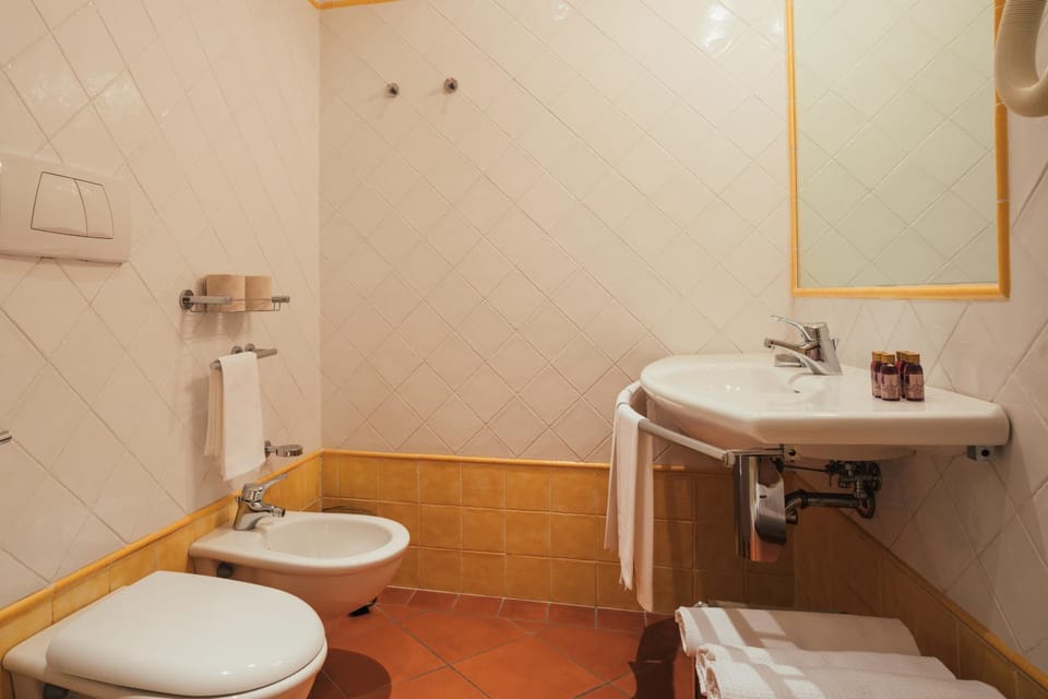 Shower, Toilet, Bathroom, bidet, towels