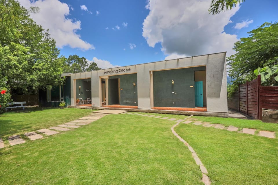 Property building, Day, Garden view